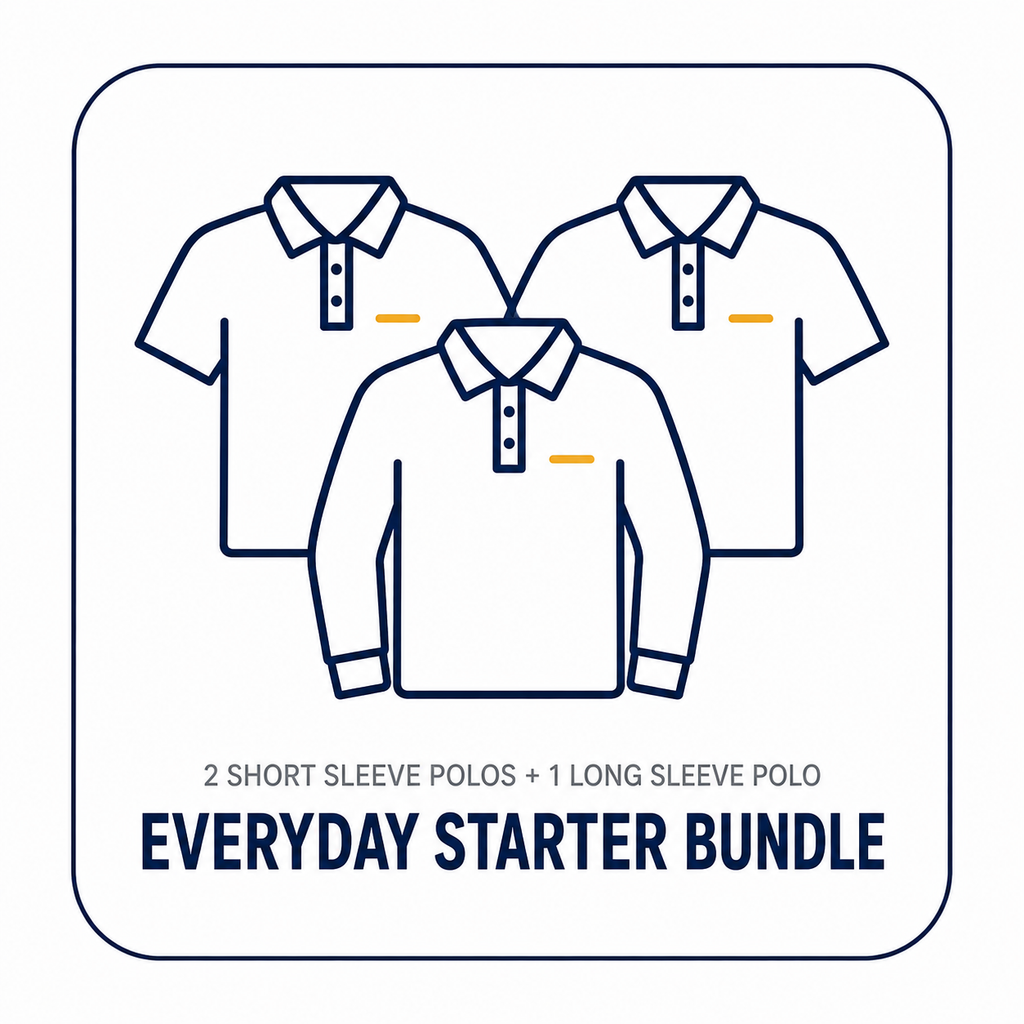 Everyday Starter Bundle with South Loop School uniform polos