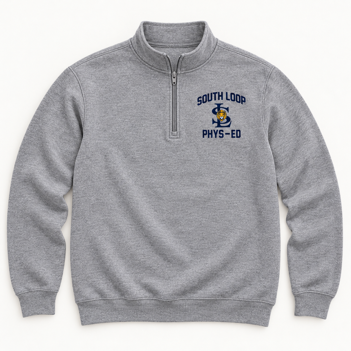 South Loop PE Quarter-Zip — Adult — front flat-lay view