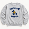 South Loop PE Crewneck — Adult — front flat-lay view