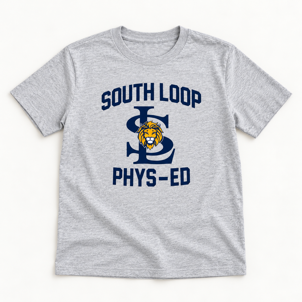 South Loop PE T-Shirt — Adult — front flat-lay view