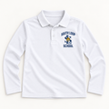South Loop Long-Sleeve Polo — Youth — front flat-lay view