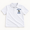 South Loop Short-Sleeve Polo — Youth — front flat-lay view